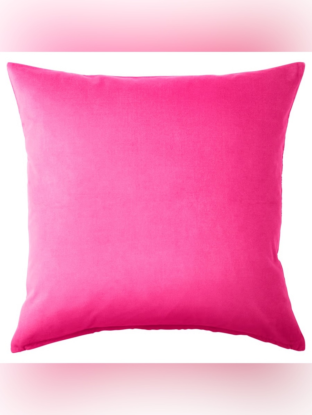 SET OF 2 Bright Pink Decorative Pillow Cover - Home Bedding 20 x 20